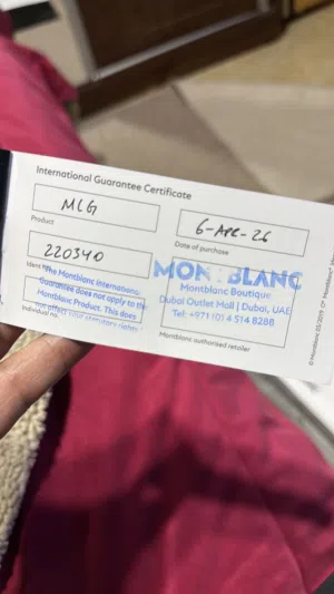 شنته مونت بلاك اصليه montblanc