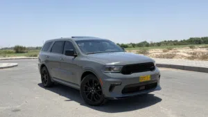 دودج دورانجو GT موديل 2020 بلون اسمنتي فتحة للبيع بسعر صفقه
