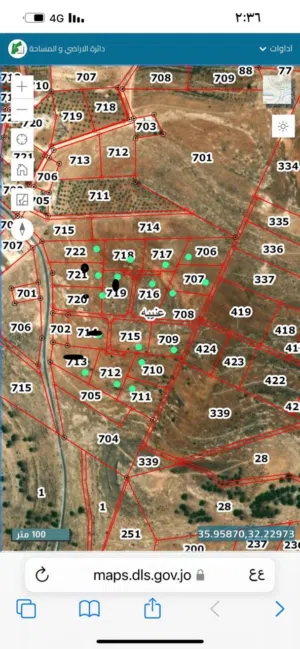 Mixed Use Land for Sale in Jerash Unaybah