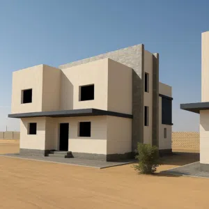 فيلا مستقله كورنر بالحزام الاخضر الشيخ زايد