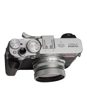 غطاء معدني حامي لعدسة الكاميرا مع فلتر متعدد الطبقات للحماية من الأشعة فوق البنفسجية Haoge LUV-X54W