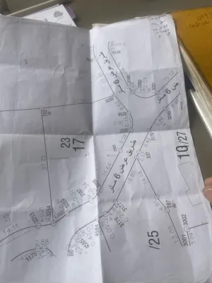 ارض في المزرعه الغربيه السعر 85 الف دينار المساحه 901 متر