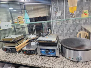 معدات محل وافل وكريب