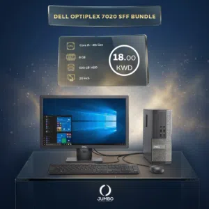 ديل اوبتيبلكس 7020 S.F.F و شاشة ديل 2016 20 بوصة (بندل)