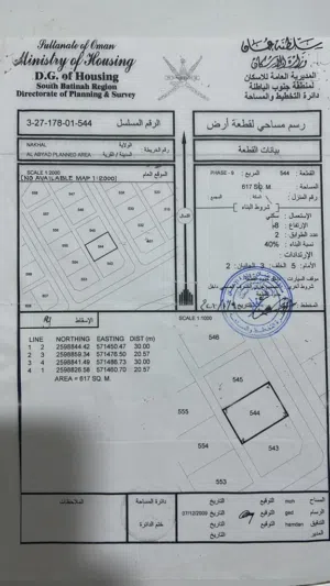 Residential Land for Sale in Muscat Halban