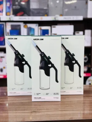 مشعل النار Green Lion Fire Flame Windproof Lighter