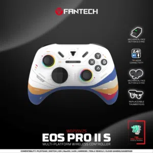 FANTECH EOS PRO II WGP15 wirelessيد تحكم الأفضل والاسرع بسعر حرق