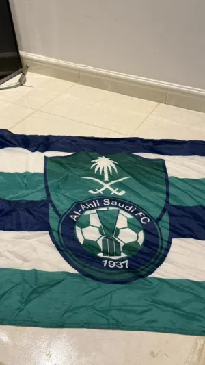 علم (شعار) النادي الاهلي السعودي القديم