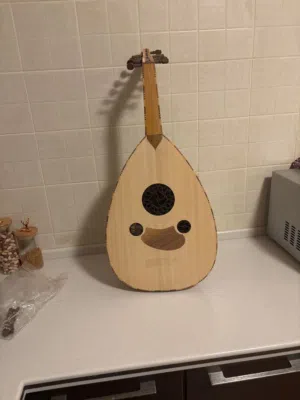 2011 Al-Farabi Musical Instrument Manufacturing oud (broken bridge)