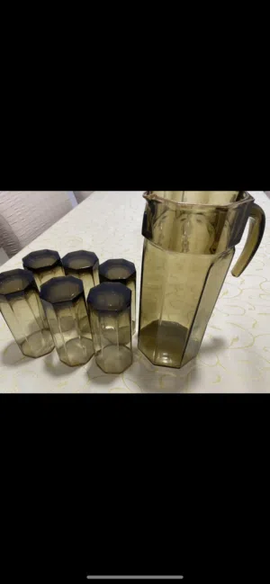 طاقم كاس و6 اكواب