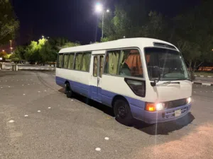 باص كوستر موديل 2004 نظيف جدا شرط الفحص بيمه سنه