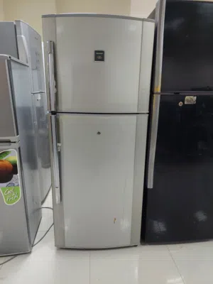 sharp 2 door refregerator