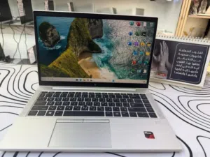 لاب توب hp RYZIN 5 بحجم شاشه 14 طبعة hp الجديده جهاز مستعمل وبالضمان شهر وبسعر 1950 دينار فقط