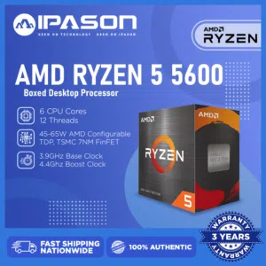 معالج AMD RYZEN 5 5600 TRAY
