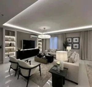 شقه للبيع متشطبه بالكامل بالتكيفات على التسعين الجنوبي خطوات من الجامعه الامريكيه