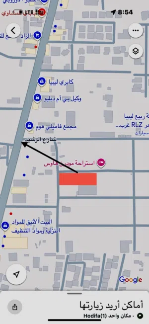 ارض للإيجار