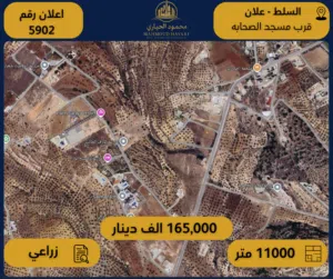 Farm Land for Sale in Salt A'llan