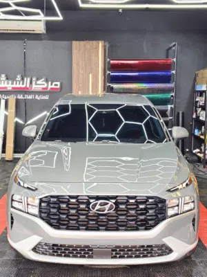سنتافيه 2021 امريكيه ماشيه 58ميل سياره عيب واحد لا احكي في جديد نص فل صاله اصفار سياره