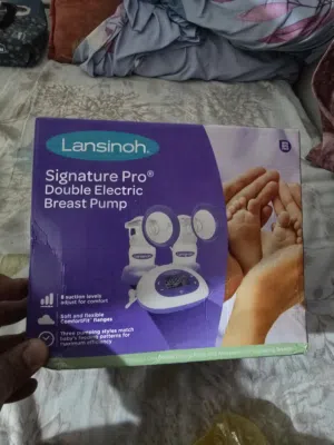 شفاط لانسينو سيجنتشر برو (Lansinoh Signature Pro) الكهربائي المزدوج like new original price 55kd