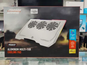 Porodo Aluminum Laptop Cooling Fan RGB in Muscat / Brand New