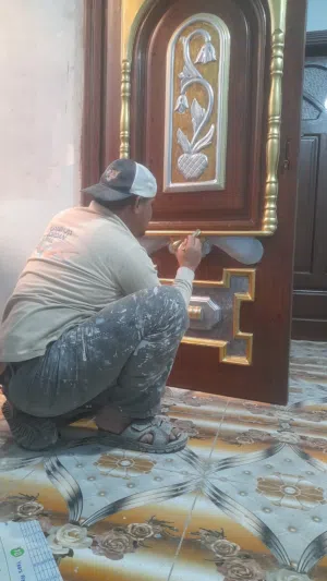 معلم دهان وديكورات ومعالجة الرطوبة  وعزل اسطح  ابو جوليانا المصرى