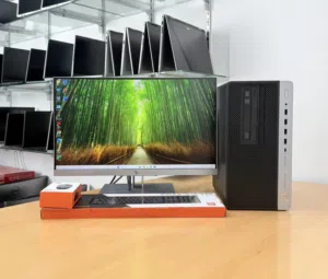 Hp pro desk 600 G3 Tower i7 6th Gen Ram 8GB SSD 256GB HP Monitor 22” Framless Window 11 pro