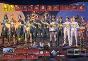 حساب ببجي سقوط ونادر A+ B