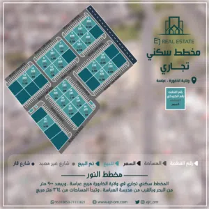 Residential Land for Sale in Al Batinah Al Khaboura