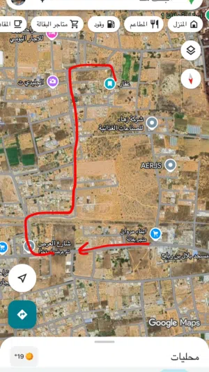 قطعة ارض في تاجوراء من المالك طول