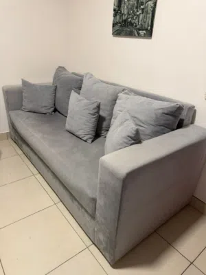 3 seater sofa, Gray