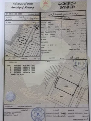 Residential Land for Sale in Muscat Amerat