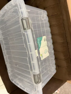 وحده صندوق تحزين بلاستيك جديده حجم كبير