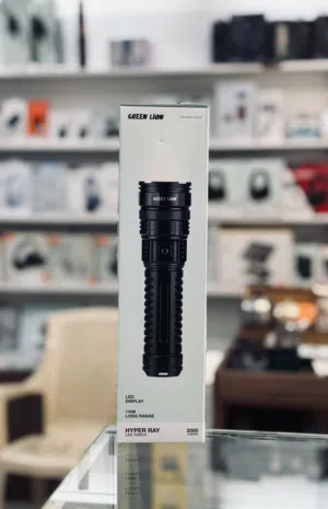 GREEN LION Hyper Ray LED Torch (2000  ليات كشاف محمول Lumens)