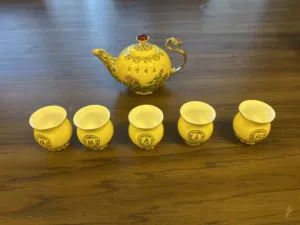 Chinese tea set 5 cups
