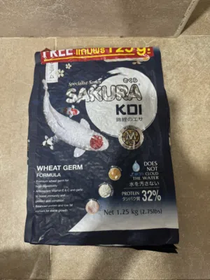 Koi fish food