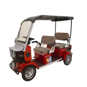 Eco Size Four Wheel 3 Passengers Seat Electric Golf Cart