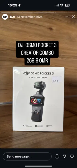 DJI OSMO POCKET 3 CREATOR COMB