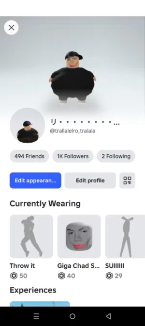 Roblox Accounts and Characters for Sale in Amman