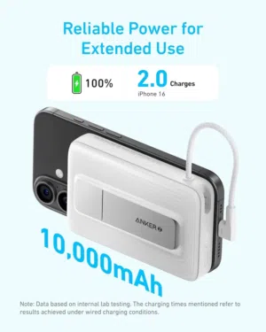 بور بانك Anker Zolo 10K وايرليس مكفول سنة لدى سبيد سيل