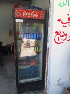 ثلاجه كولا للبيع شغاله علفحص تبريد زي ثلج