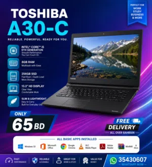 Toshiba Japan i5 65BD