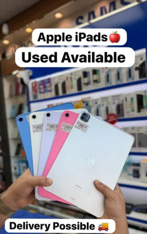 Apple ipads 128Gb 256Gb starting 89/- Riyal