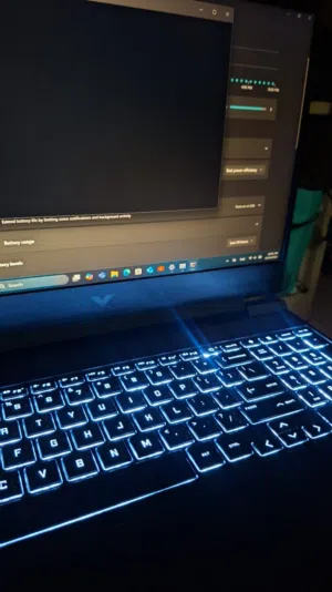 للبيع لابتوب HP Victus 15 بحالة ممتازة  32Ram