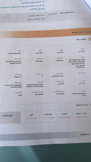 سيارة نيتا V موديل 2023 للبيع