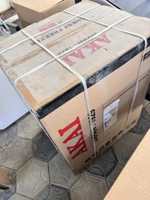 فريزر صندوقي 137ltr غير مستعمل ابدا. Deep freezer 137ltr, never used, still in box