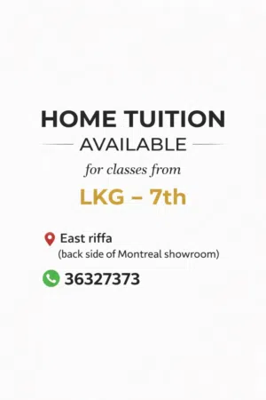 HOME TUITION AVAILABLE