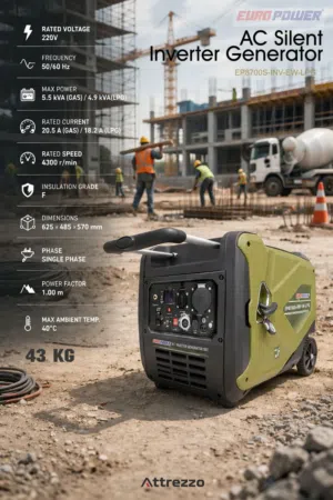 Europower AC silent generators for sale.