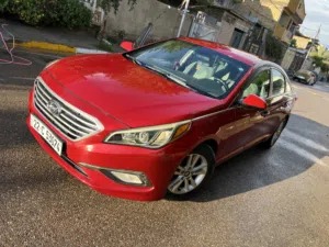 Hyundai Sonata  هونداي سوناتا موديل 17 مكينة 2400 احمر