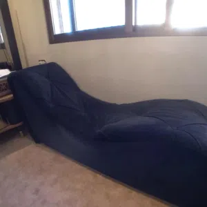 كنباية شيزلونج فخمة – لون اسود