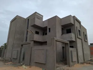 عدد 2 فيلات دورين مفصولات نص تشطيب للبيع فى عين زارة أربع شوارع عليوي